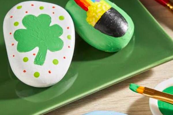 Lucky Painted Rocks Craft Event for Free at Michaels