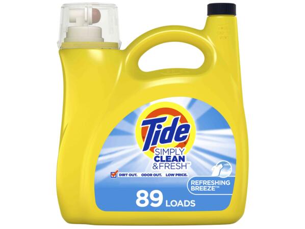 2 Bottles of Tide Detergent for Free