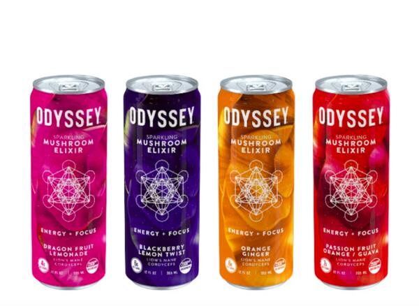 Odyssey Sparkling Mushroom Elixir for Free After Rebate