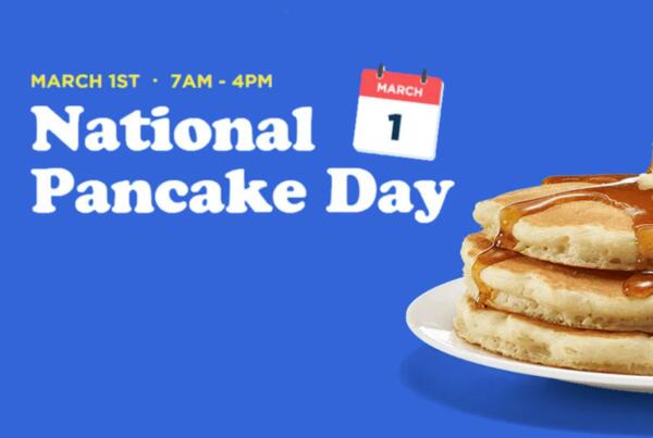 Short Stack of Pancakes for Free at IHOP