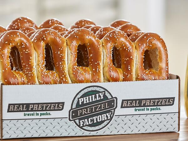 Free Pretzel at Philly Pretzel Factory Stores on Tuesday