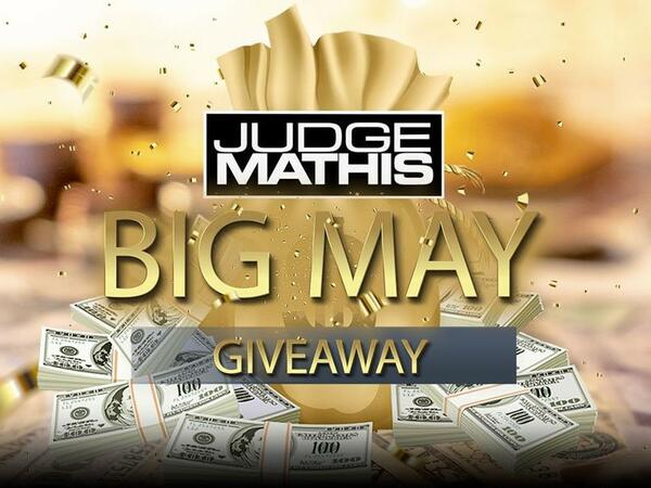 Judge Mathis Big May Giveaway