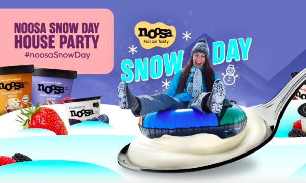 Noosa Yoghurt Snow Day Party for Free