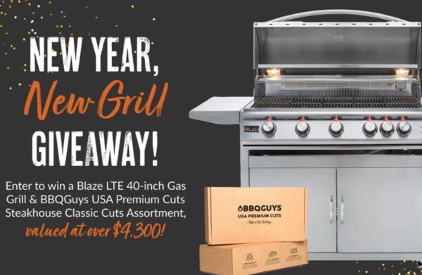 BBQGuys New Year, New Grill Grill Giveaway