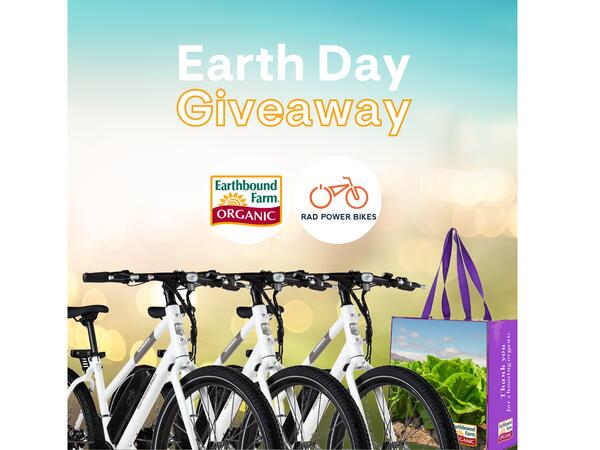 Earthbound Farm Earth Day Tote Bag Giveaway