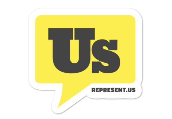 Free Stickers from RepresentUs