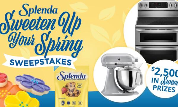 Sweeten up your Spring with Splenda Sweetener Sweepstakes