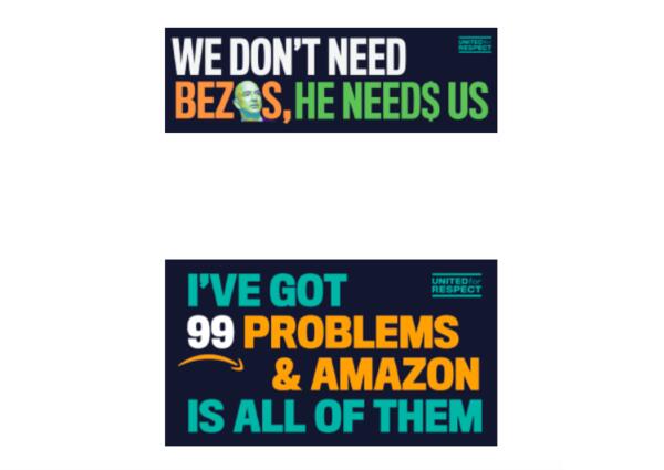 United For Respect Amazon Sticker for Free