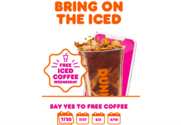 Dunkin' Iced Coffee for Free