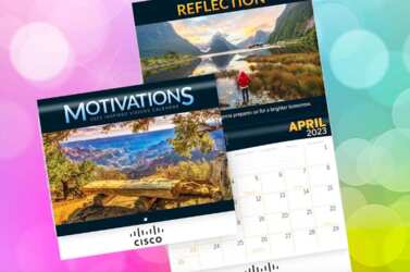 Motivations Inspired Visions 2023 Wall Calendar for Free