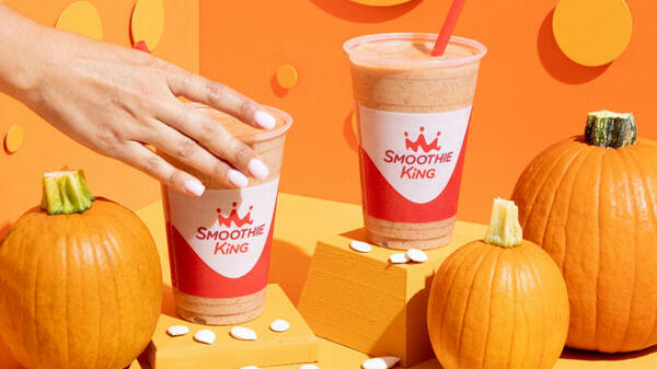 Free Pumpkin Smoothie Sample from Smoothie King!