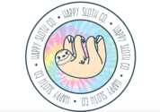 Happy Sloth Co. Sticker for Free