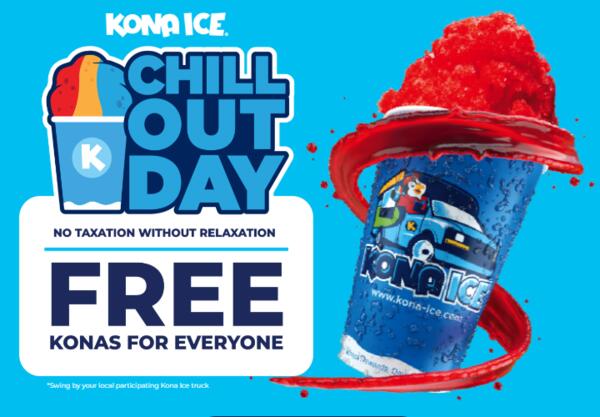 Kona Shaved Ice for Free