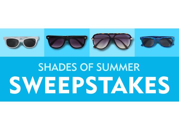 Shades of Summer Instant Win Game & Sweepstakes