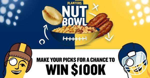 Planters Brand Nut Bowl Sweepstakes