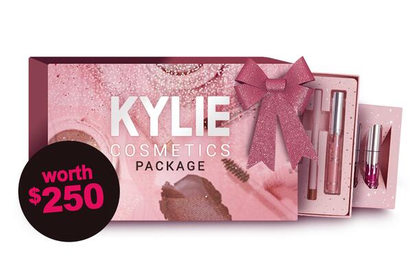 Free Sample of Kylie Cosmetics Package 
