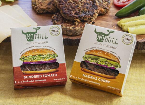 Box of No Bull Veggie Burgers for Free after Rebate