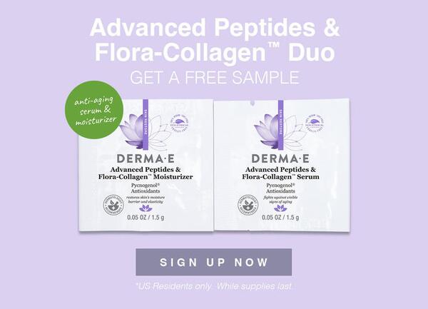 Derma E Advanced Peptides & Flora-Collagen Duo for Free