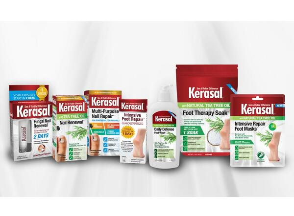 Free Sample of Kerasal Foot Care and Nail Care Products