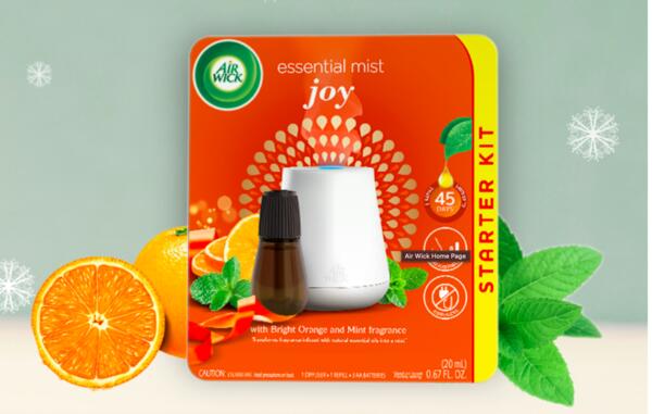 FREE Essential Mist® Diffuser Starter Kit from Air Wick®
