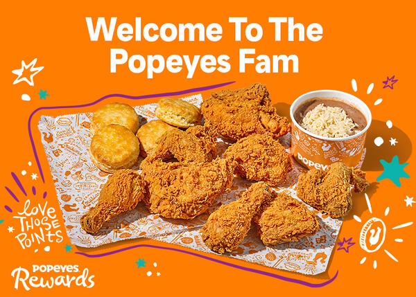 Get a Free Regular Side, Small Drink or Apple Pie at Popeyes! 