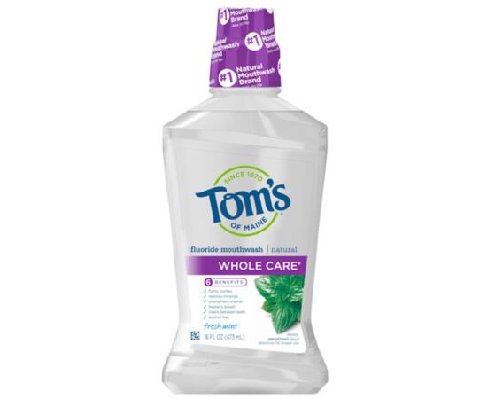 Tom's of Maine Whole Care Mouthwash for Free