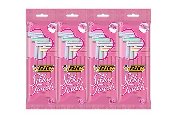 40-Count BIC Silky Touch Women’s Twin Blade Disposable Razors for ONLY $5.35