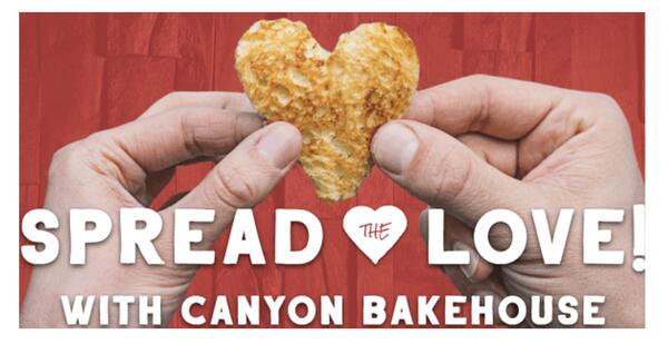 Canyon Bakehouse Spread the Love Sweepstakes! 