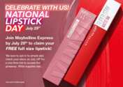 Maybelline Lipstick for Free