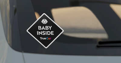 Free Baby Inside Car Decal