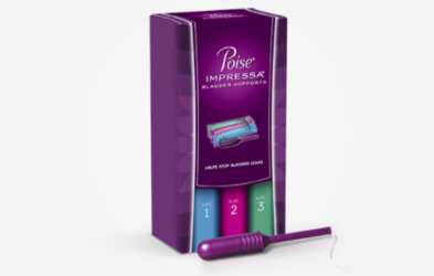 Free Sample of Poise® Impressa Pack for Light Leaks