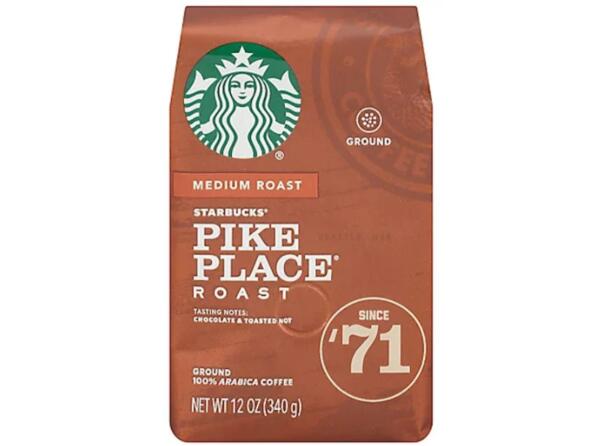 Starbucks Pike Place Coffee for Free