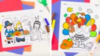 Fall & Thanksgiving Coloring Pages for Free