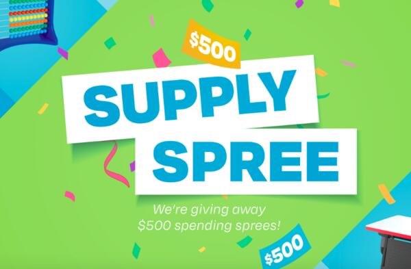 School Specialty Supply Spree Sweepstakes