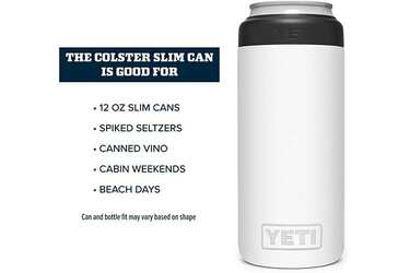 12-Oz Yeti Rambler Colster Slim Can Insulator for ONLY $18.75.