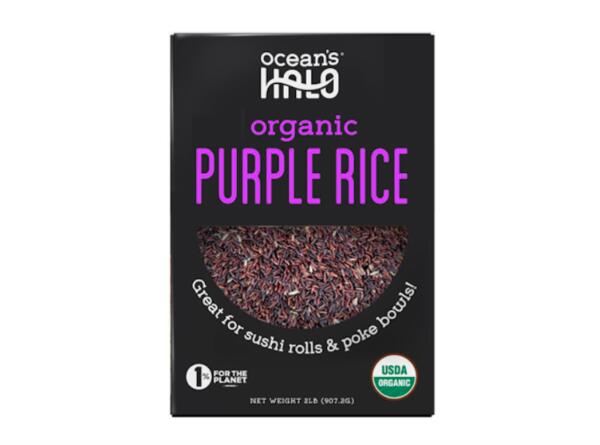 Ocean's Halo Organic Purple Rice for Free