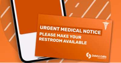 Free Restroom Access Card - Cronh's Disease & Ulcerative Colitis!