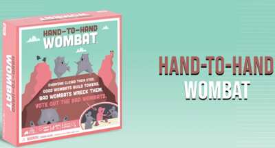 Hand-To-Hand Wombat Game Night Party Pack for Free