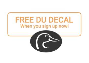 Ducks Unlimited Sticker for Free