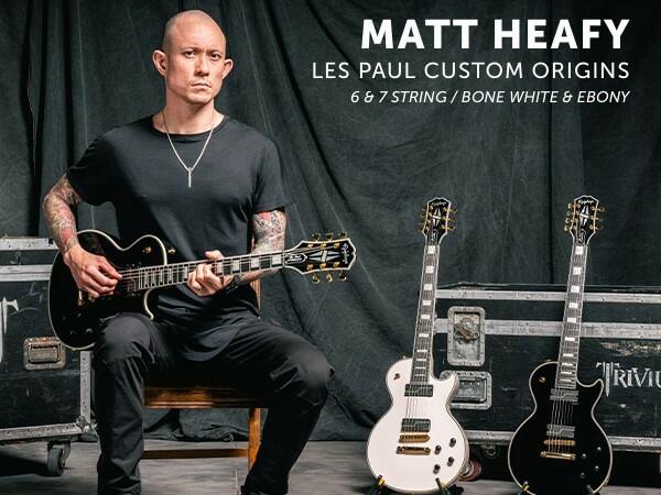 Matt Heafy Signature Les Paul Epiphone Guitar Sweepstakes
