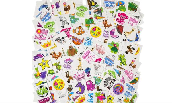 Temporary Tattoos, Pop-Up Cards or Stickers for Free