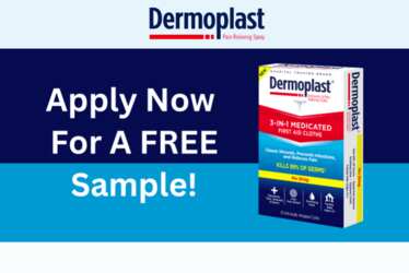 Dermoplast 3-in-1 Medicated First Aid Cloths Sample for Free