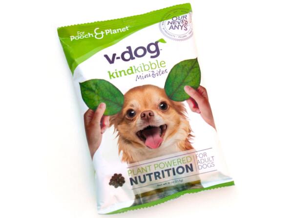 V-dog Kind Kibble Dog Food Sample for Free