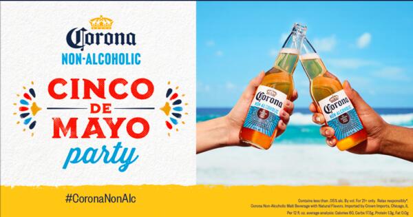 Free Cinco de Mayo Party by Corona! (Non-Alcoholic)