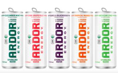 Ardor Energy Sparkling Water for Free