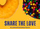 Donut for FREE at Lamar's Donut on June 2nd