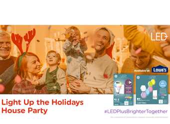 GE Lighting LED+ Light Up the Holidays House Party Kit for Free