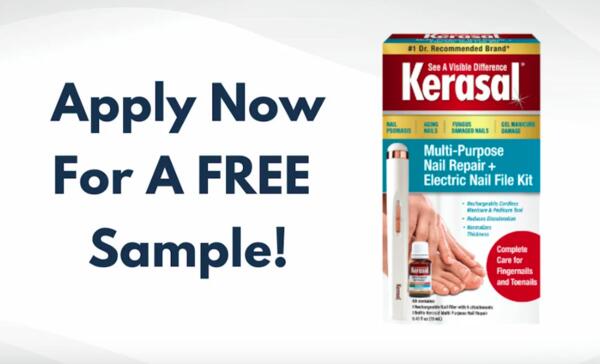Kerasal Multi-Purpose Nail Repair + Electric File Kit for Free