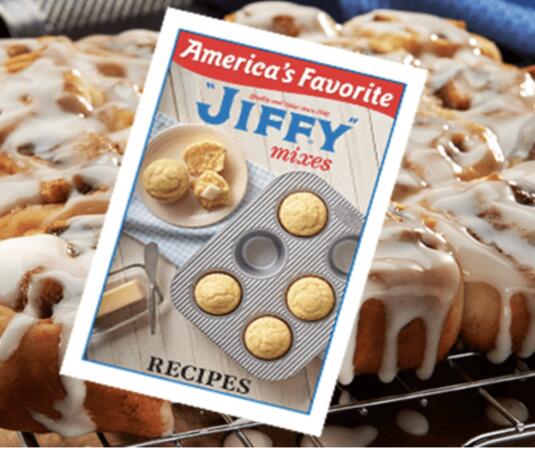 Get a Free Copy for The Jiffy Mix Recipe Booklet Right To Your Doorstep!