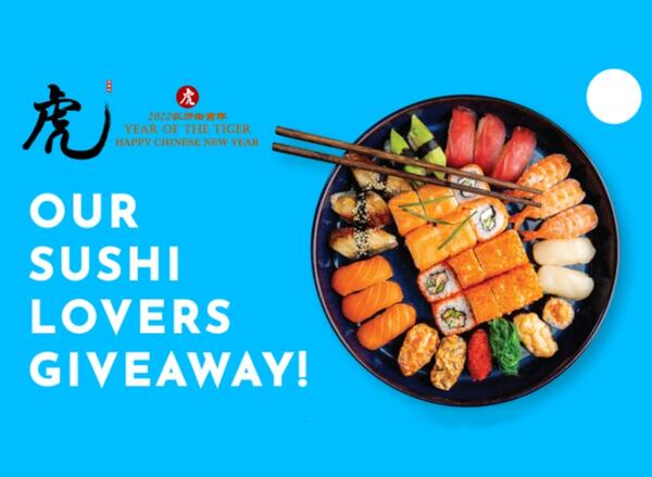 Know Seafood Sushi Lovers Giveaway